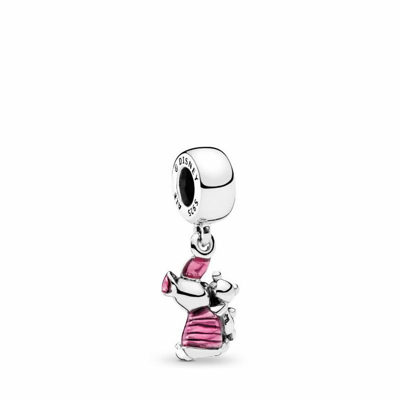 Pandora Disney Piglet Dangle Charm NZ, Sterling Silver (926187-IOU)